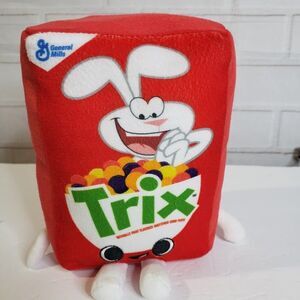 Funko Red Trix Soft Cereal Box Pillow Plush Stuffed Toy 7" Retro